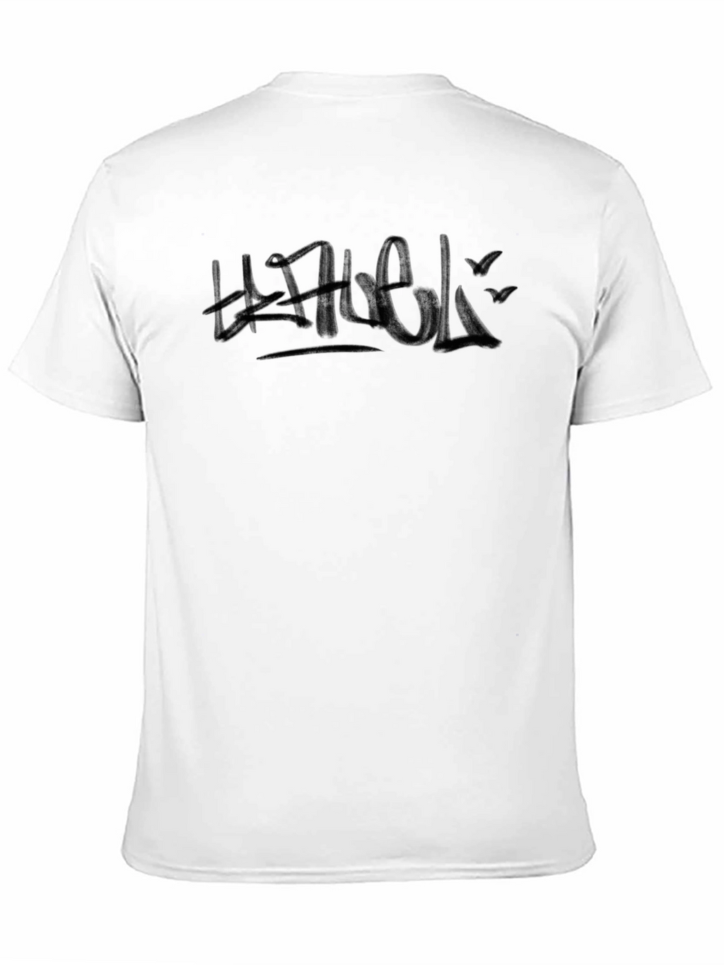 Bold Graphic Black Tee - Street Style