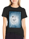 Dandelion Mouse Graphic Tee - Stylish Comfort