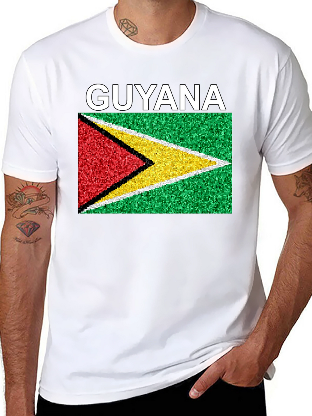 Guyana Flag T-Shirt - National Pride Tee