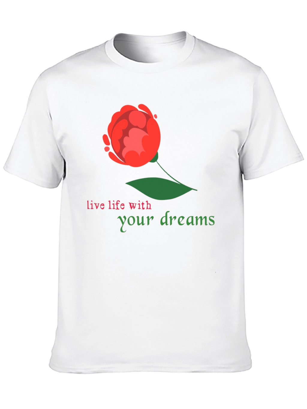 Dream Life Black Graphic T-Shirt