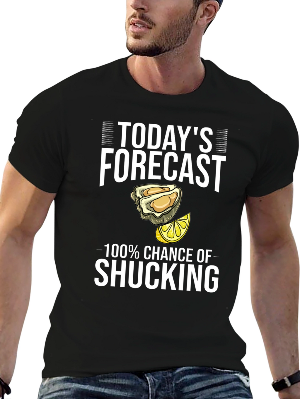 Todays Forecast Shucking T-Shirt