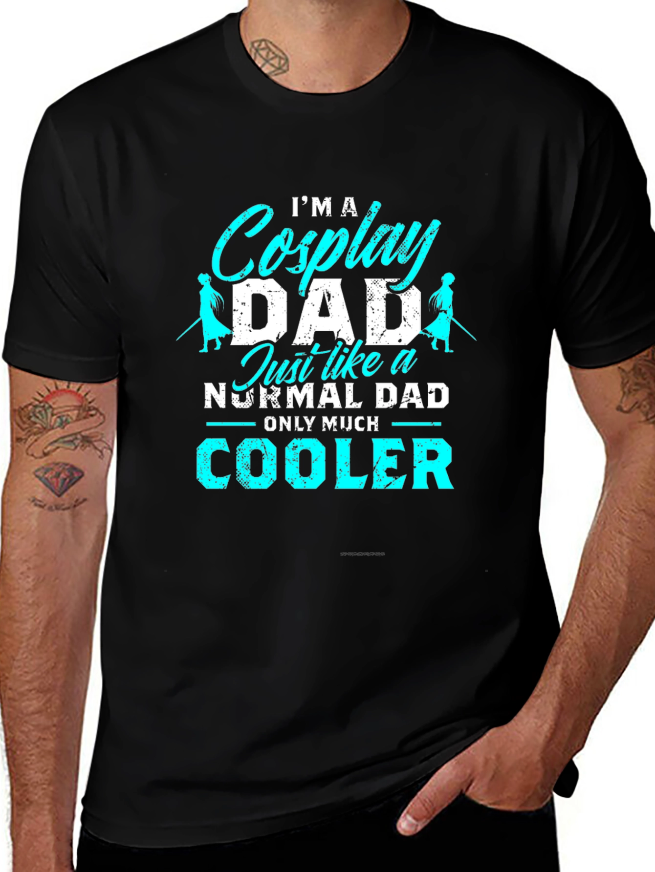 Cosplay Dad T-Shirt - Im a Cooler Dad