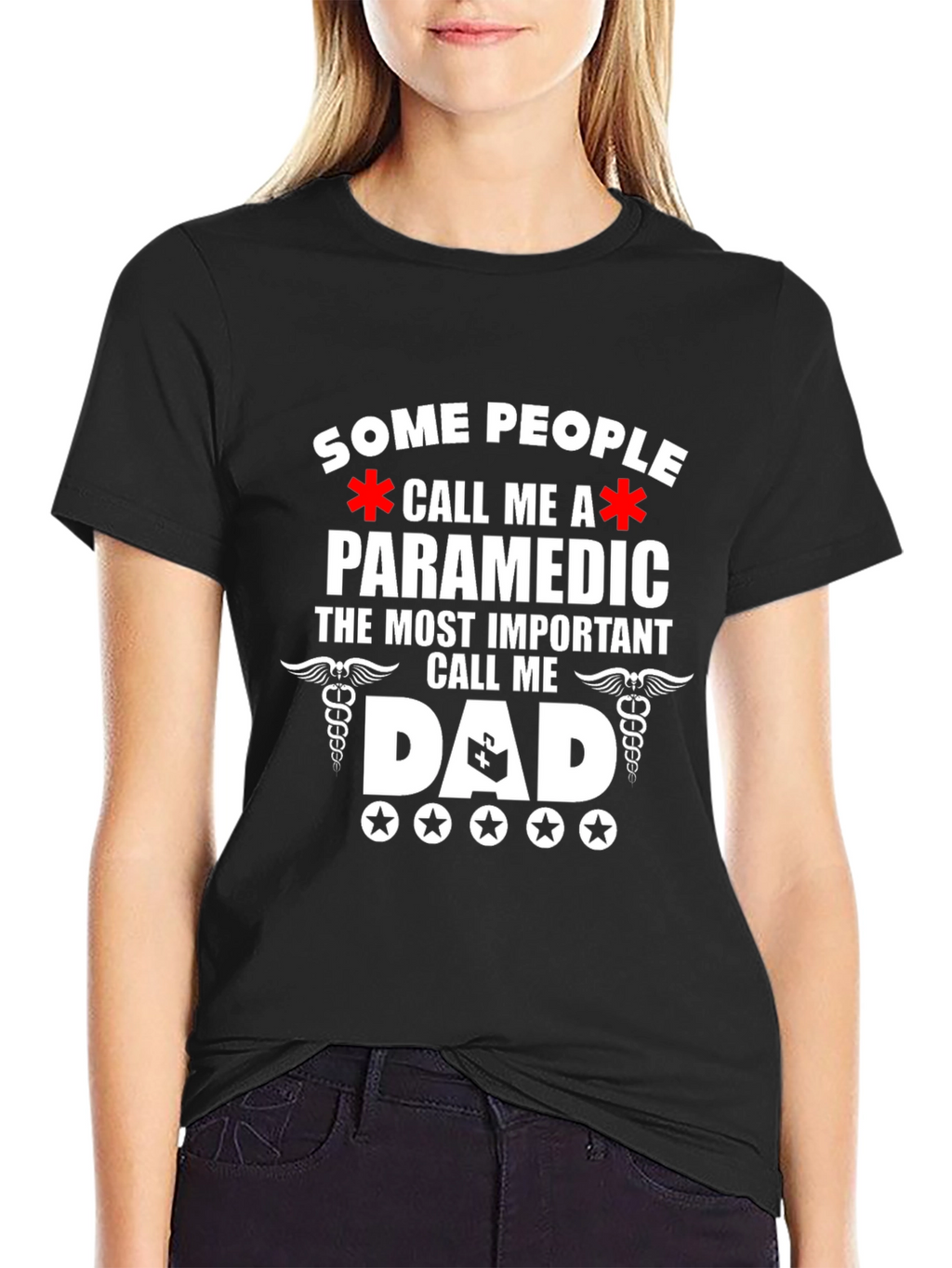 Paramedic Dad T-Shirt - Gift for Hero Dads