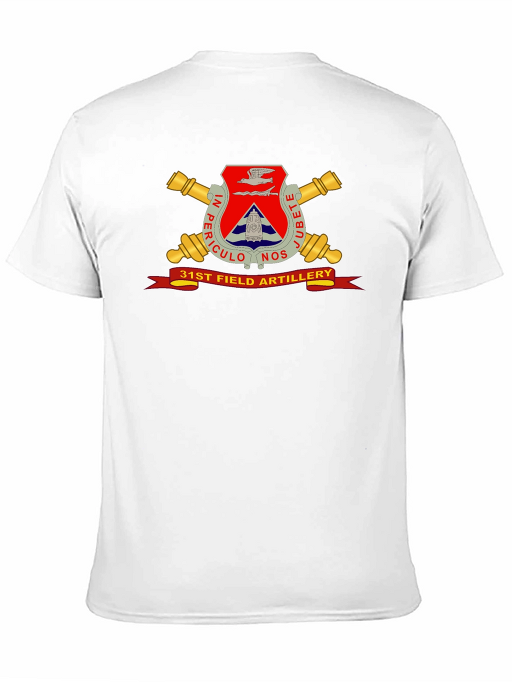 31st Field Artillery Black T-Shirt