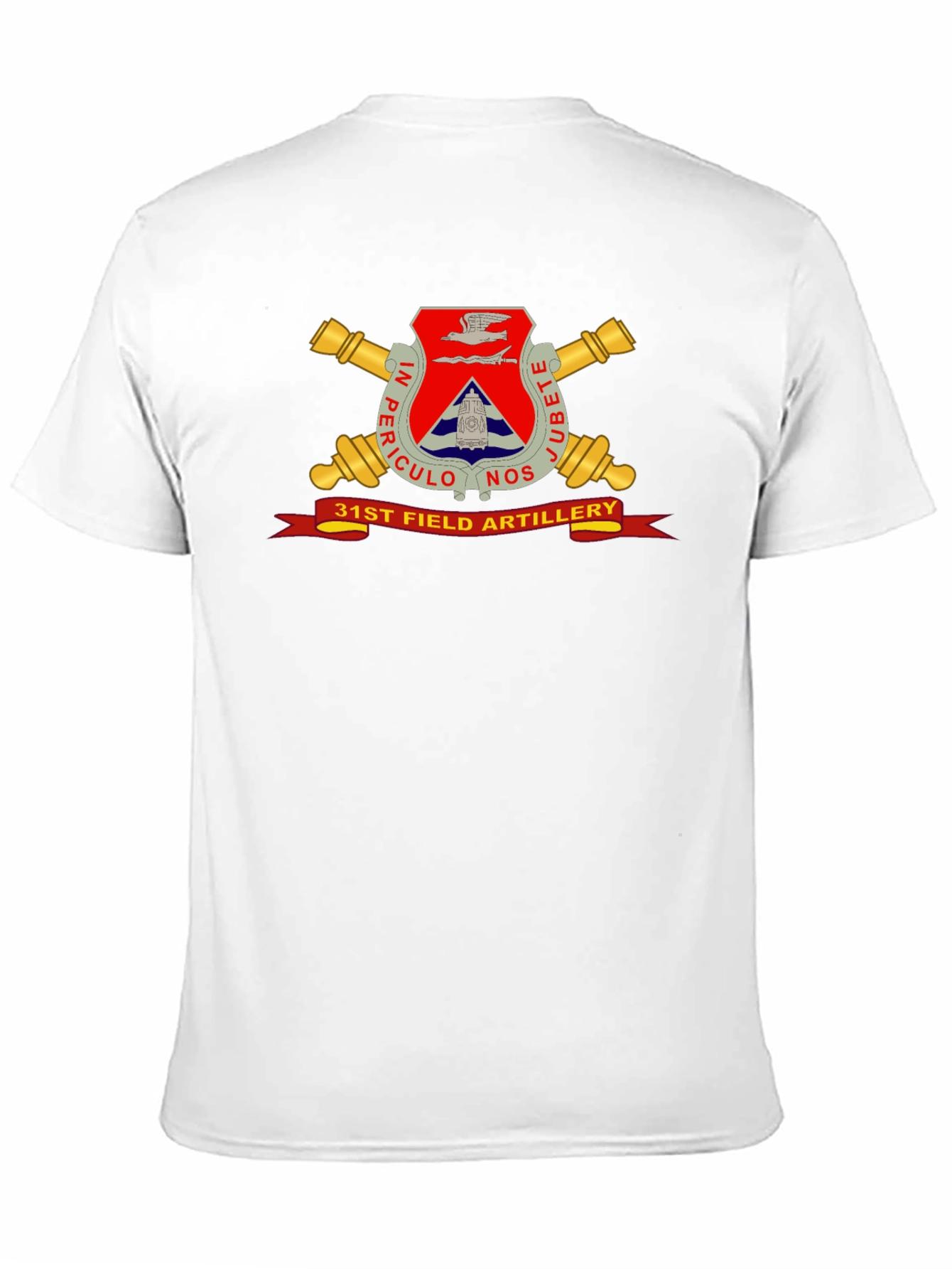 31st Field Artillery Black T-Shirt