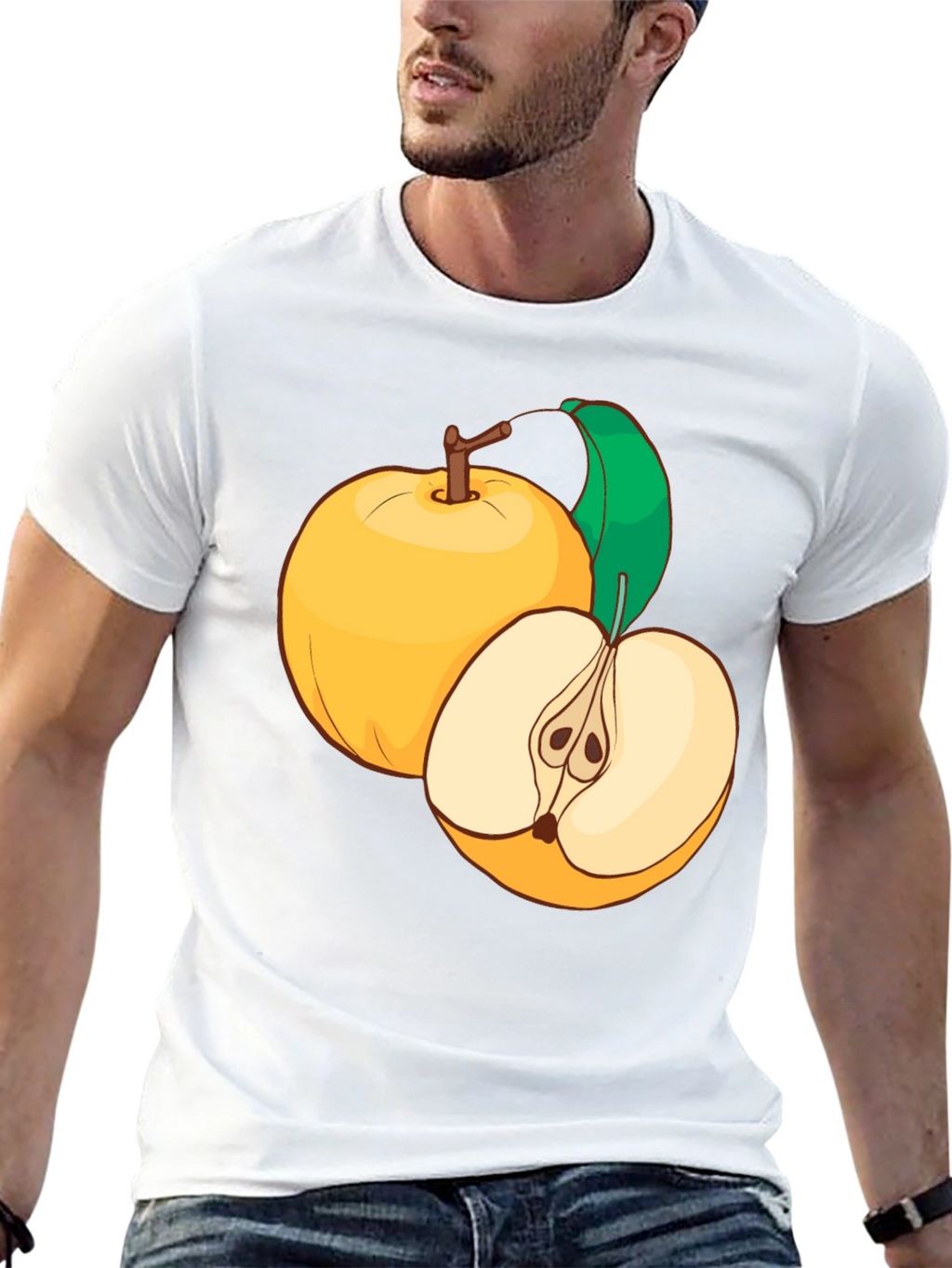 Black Fruit Graphic Tee