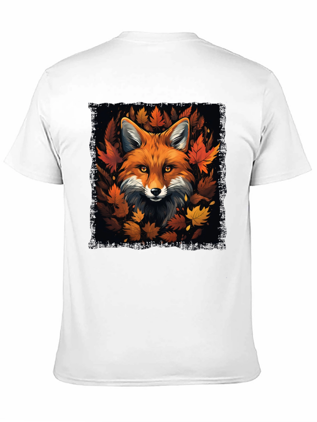 Fox & Fall Leaves Graphic Tee