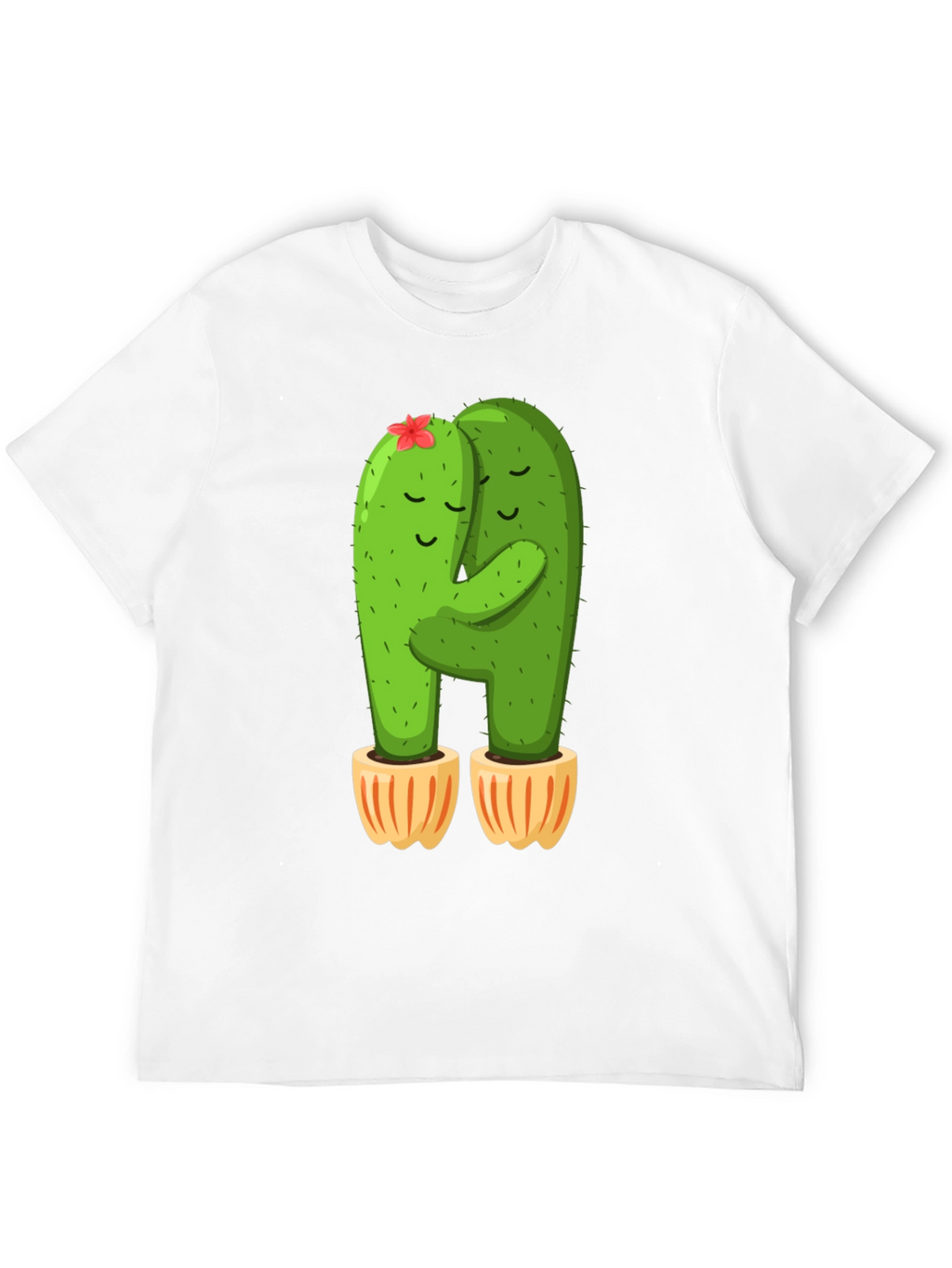 Cactus Hug T-Shirt - Cute and Comfy!