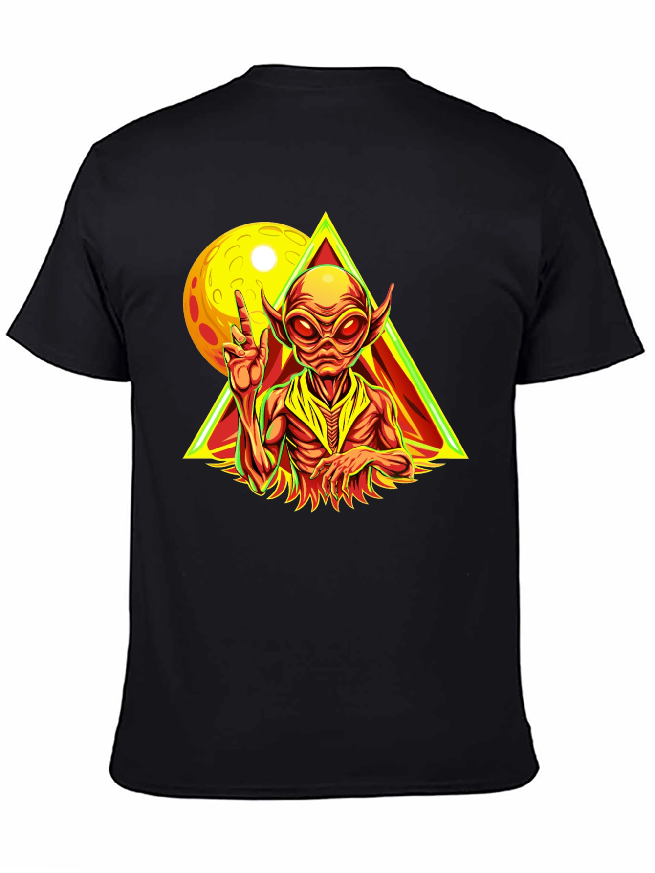 Alien Peace Sign T-Shirt - Out of This World Style