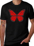 Butterfly Graphic Print Tee