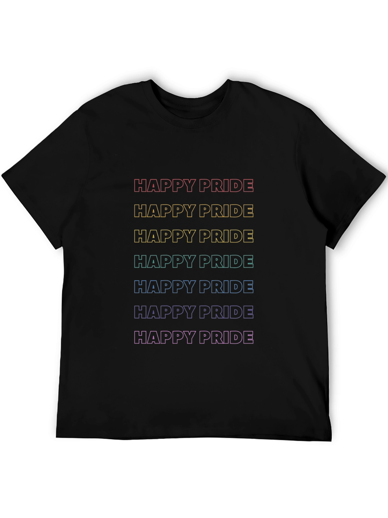 Happy Pride Rainbow T-Shirt