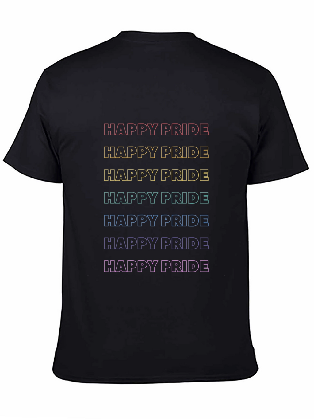 Happy Pride Rainbow T-Shirt