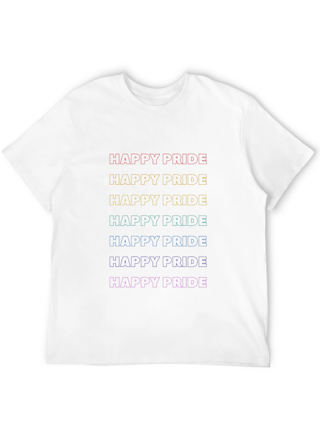 Happy Pride Rainbow T-Shirt