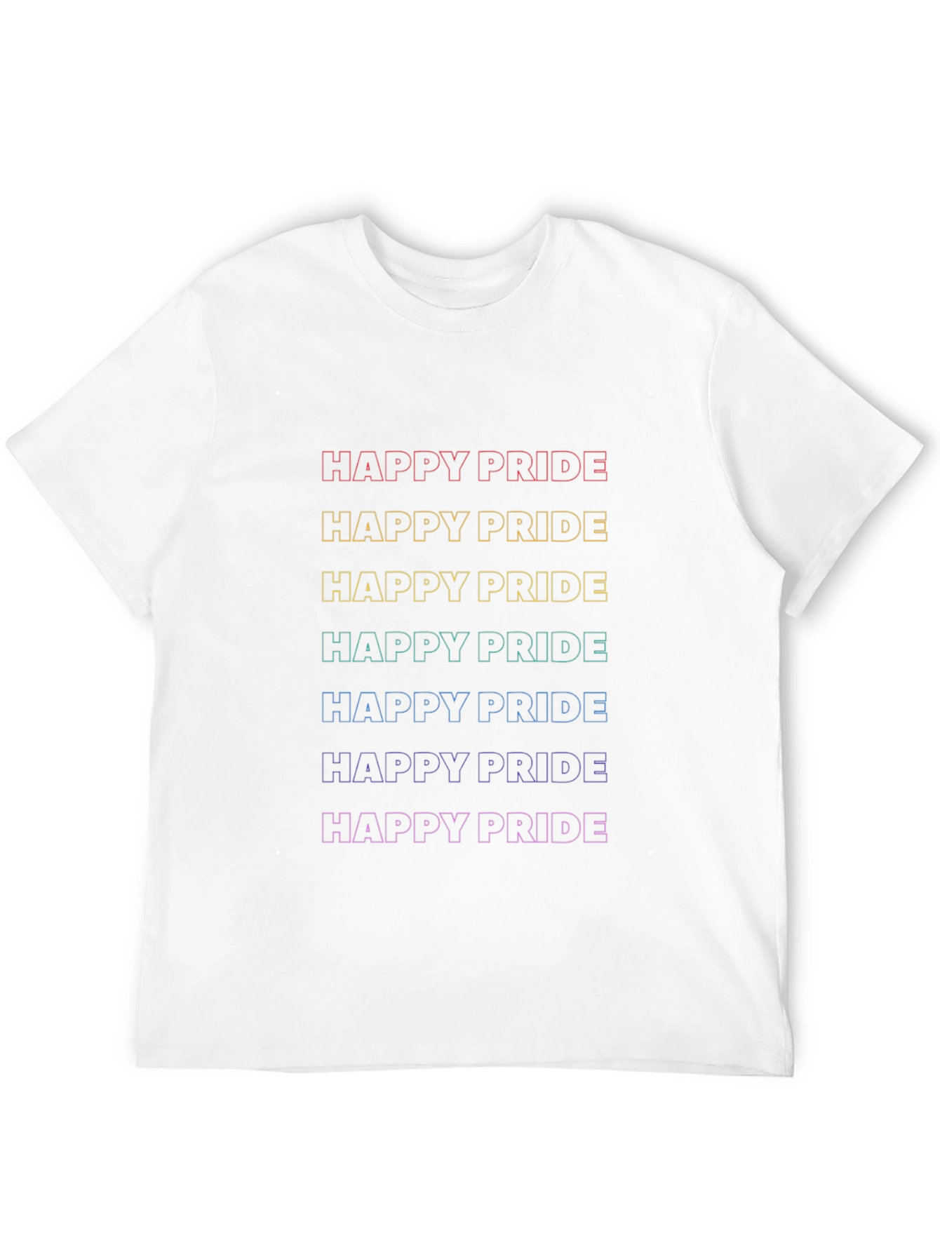 Happy Pride Rainbow T-Shirt