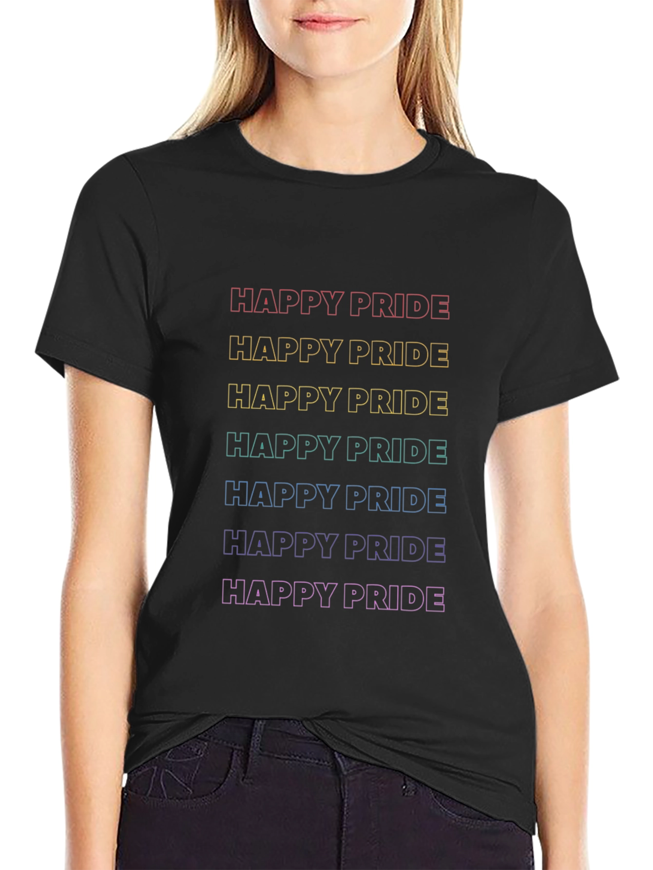 Happy Pride Rainbow T-Shirt