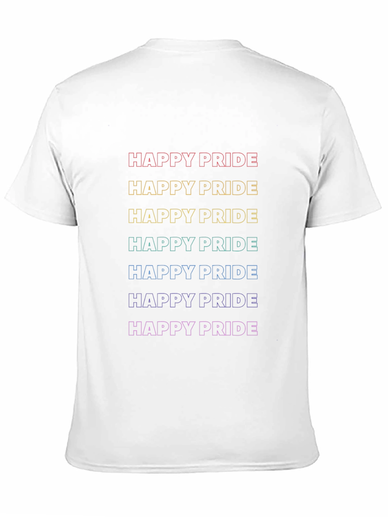 Happy Pride Rainbow T-Shirt