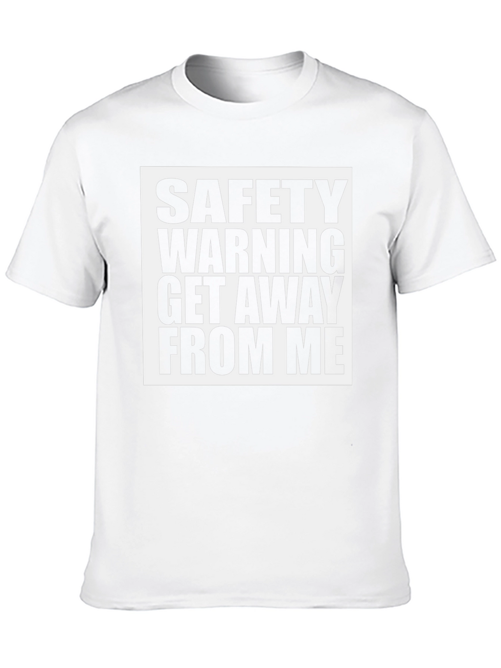 Safety Warning Graphic Tee