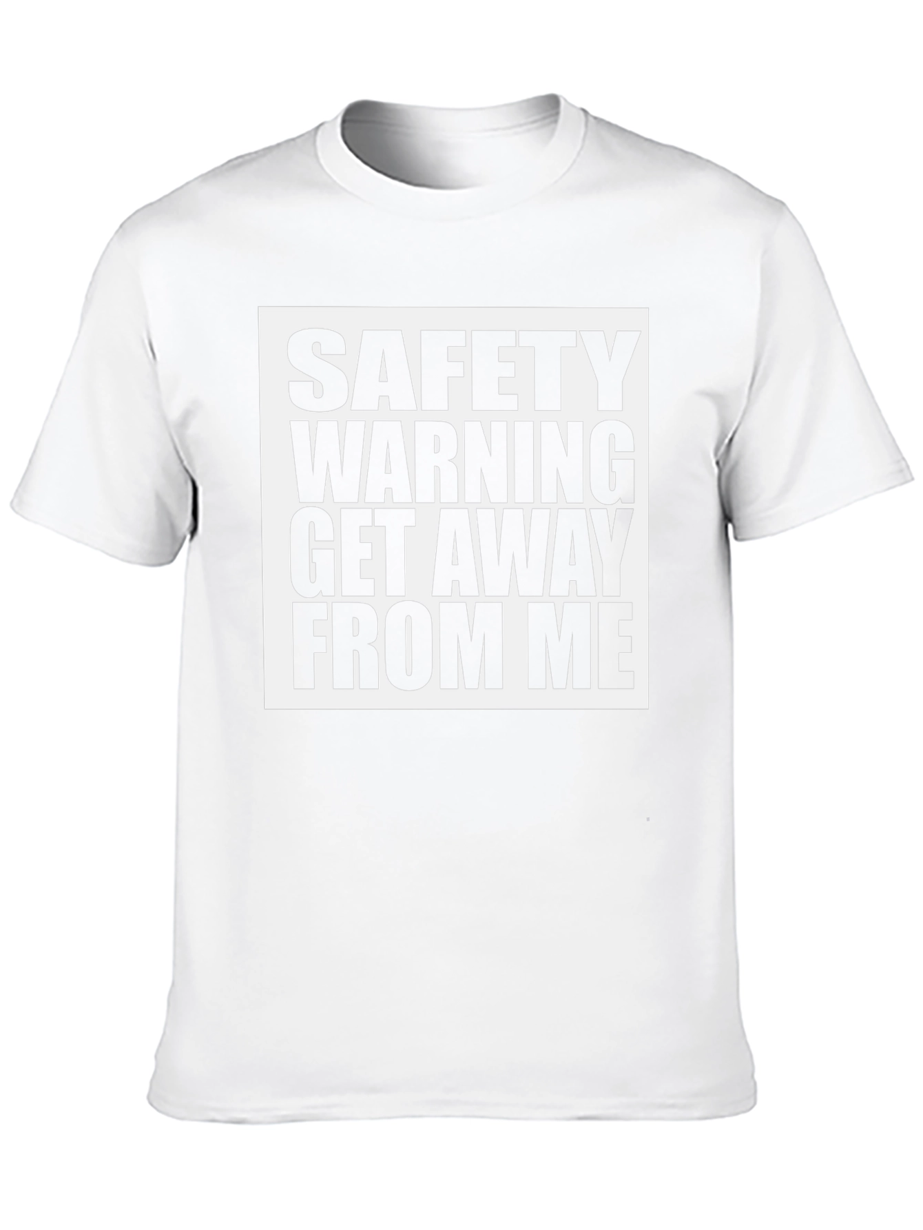 Safety Warning Graphic Tee