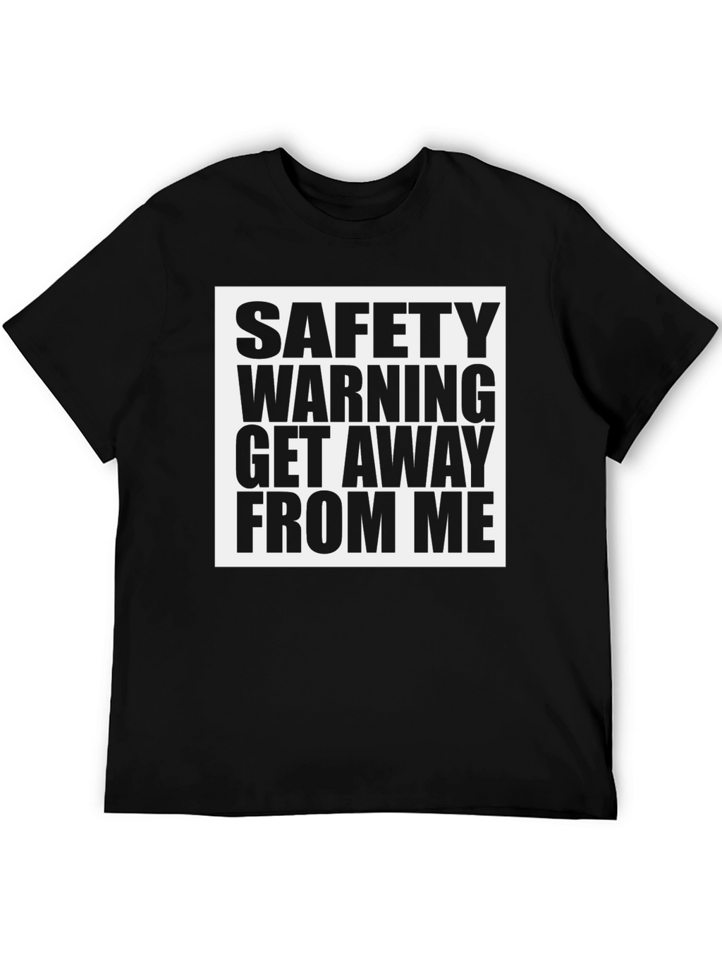 Safety Warning Graphic Tee