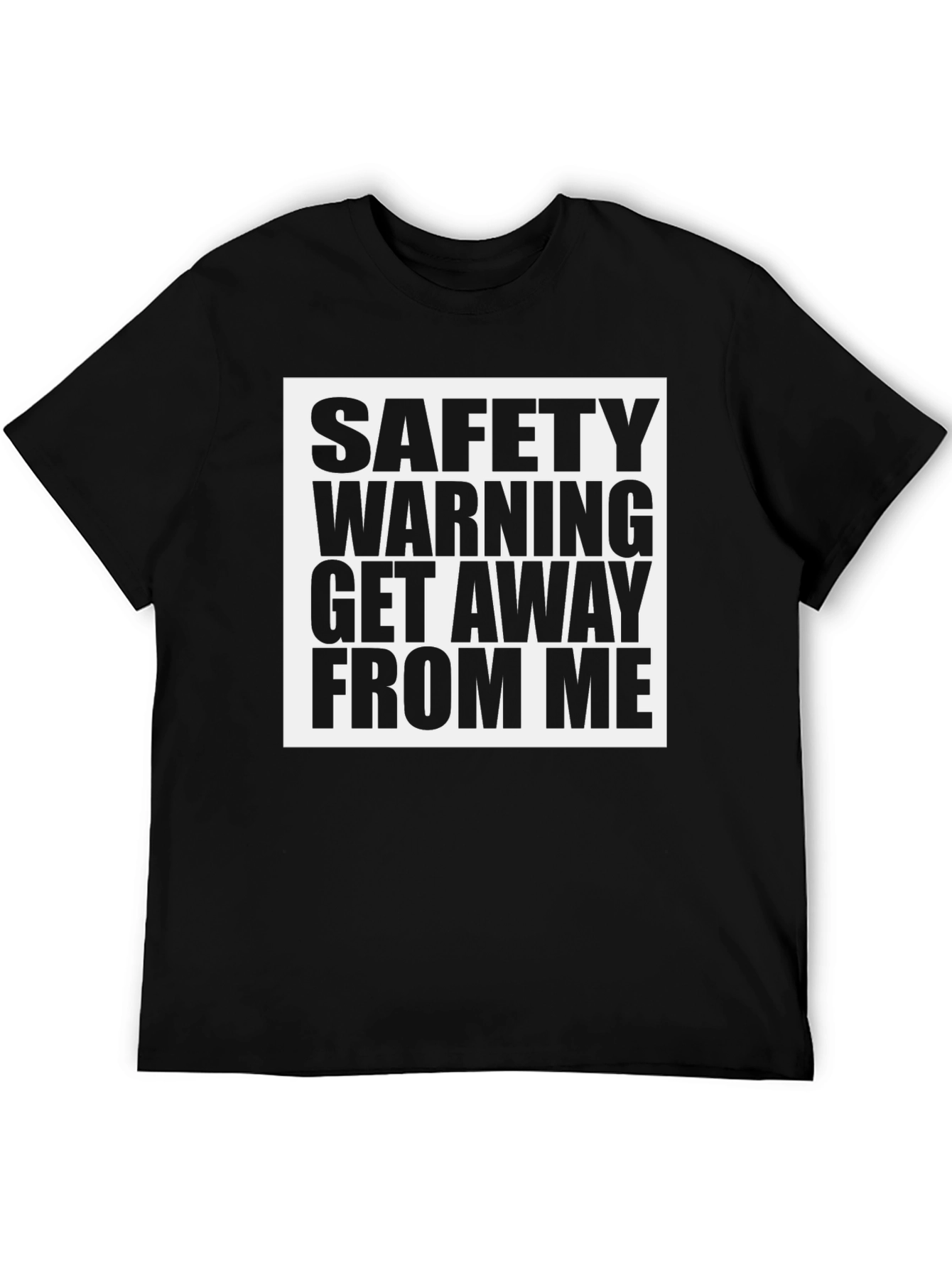 Safety Warning Graphic Tee