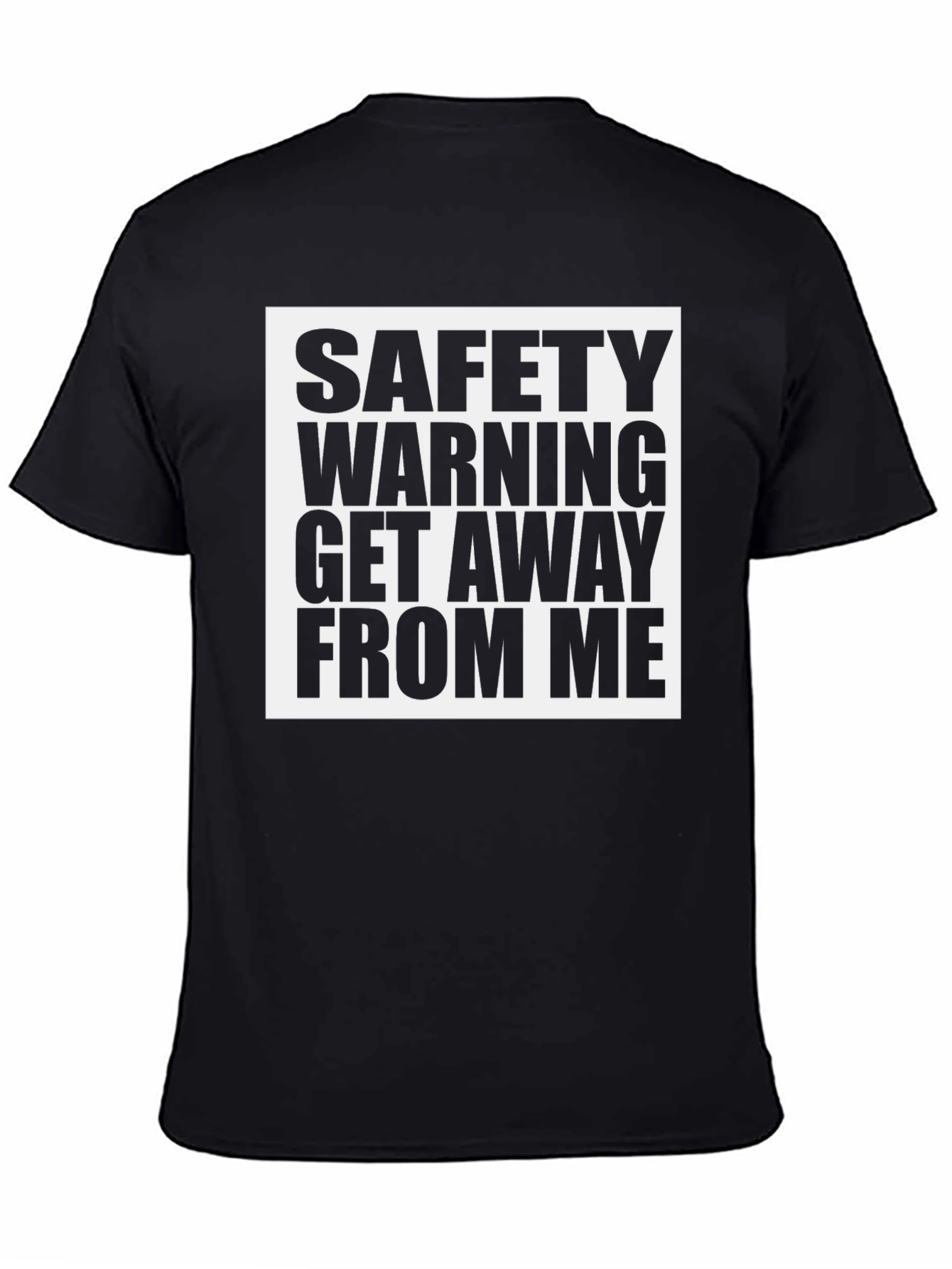 Safety Warning Graphic Tee