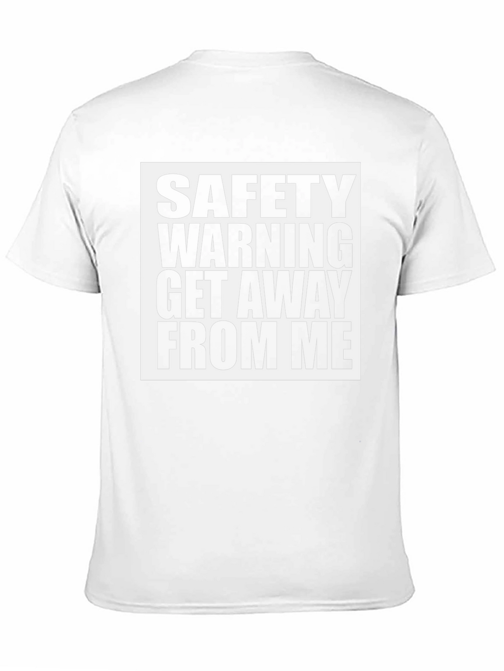 Safety Warning Graphic Tee
