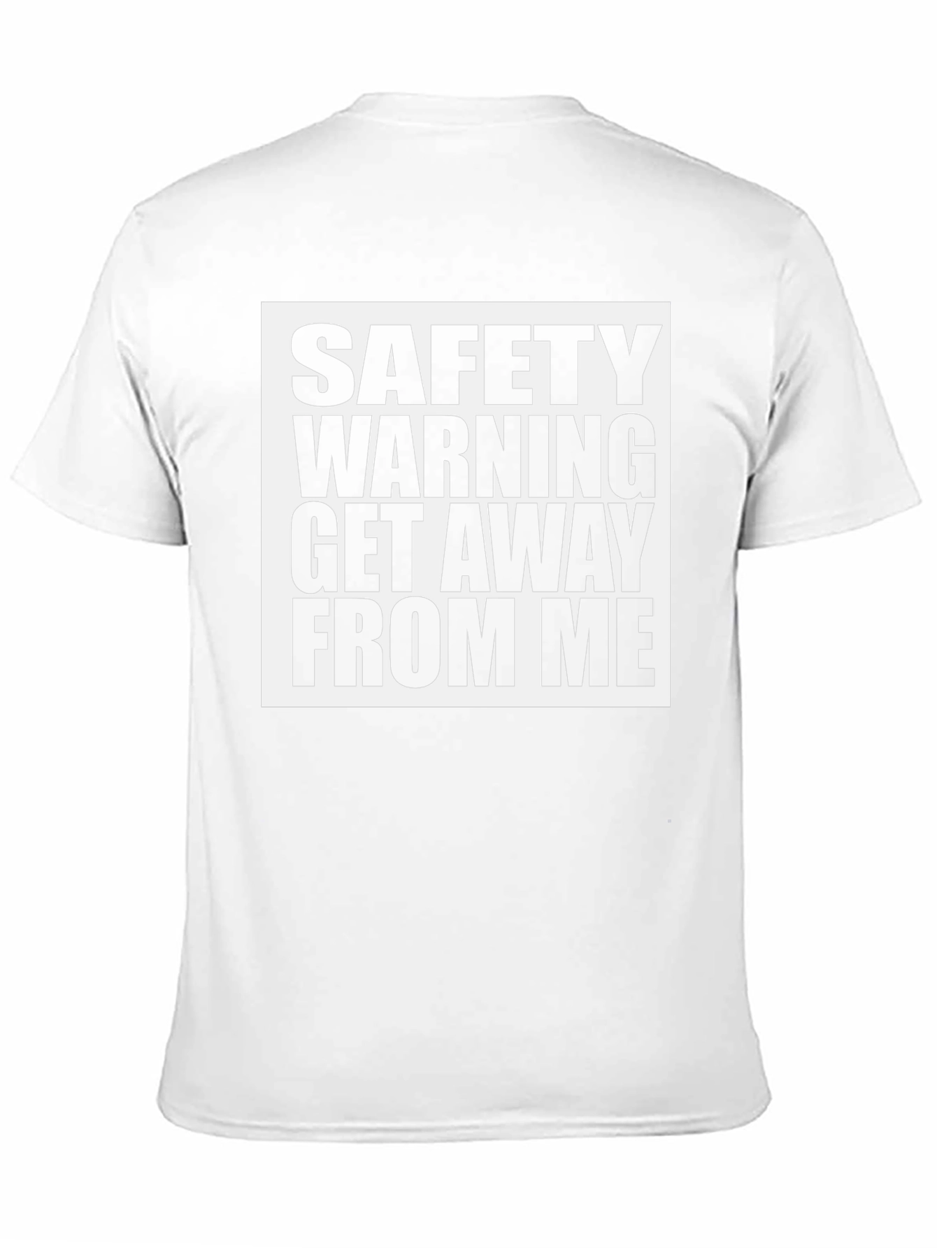 Safety Warning Graphic Tee