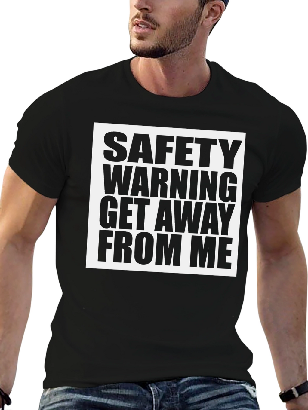 Safety Warning Graphic Tee