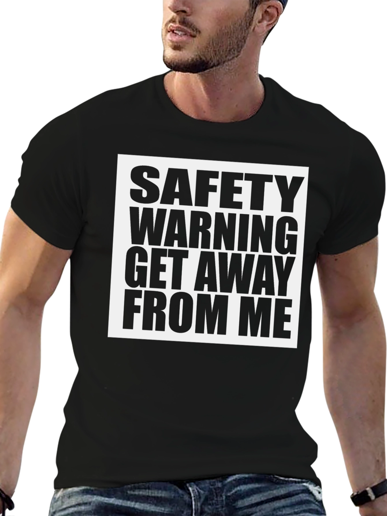 Safety Warning Graphic Tee