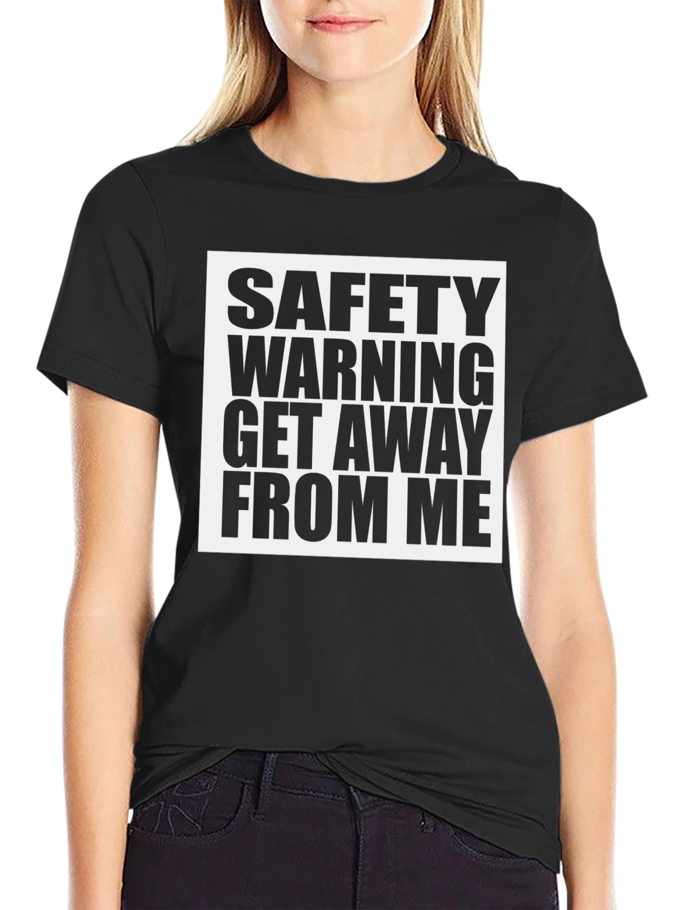 Safety Warning Graphic Tee