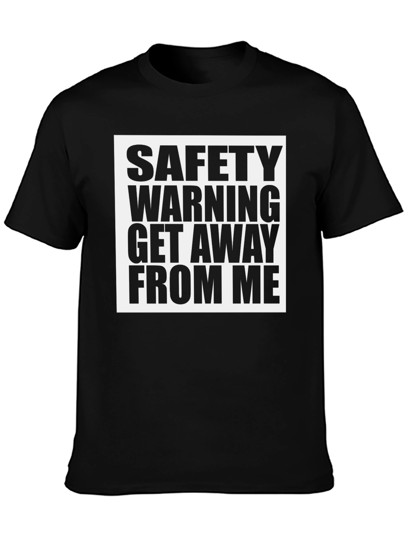 Safety Warning Graphic Tee