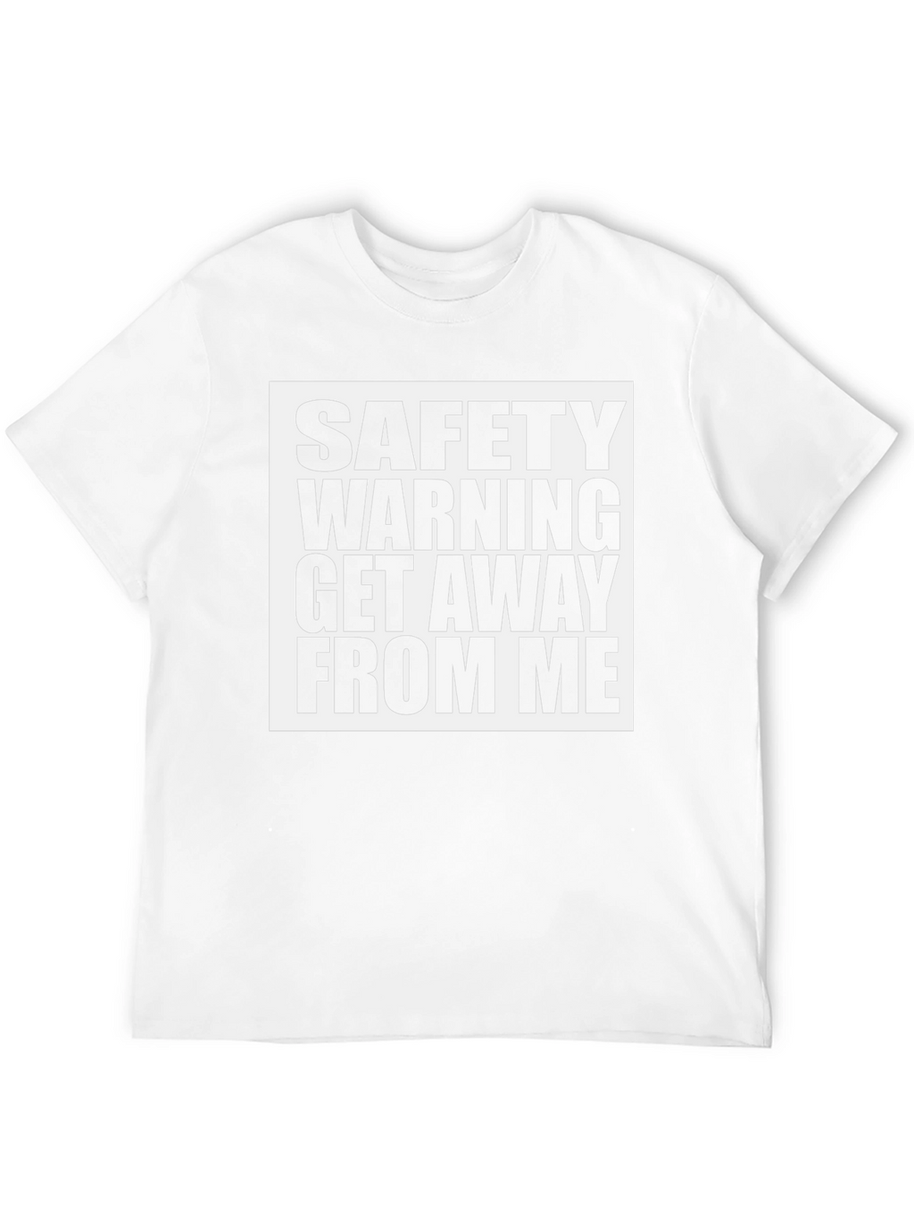 Safety Warning Graphic Tee
