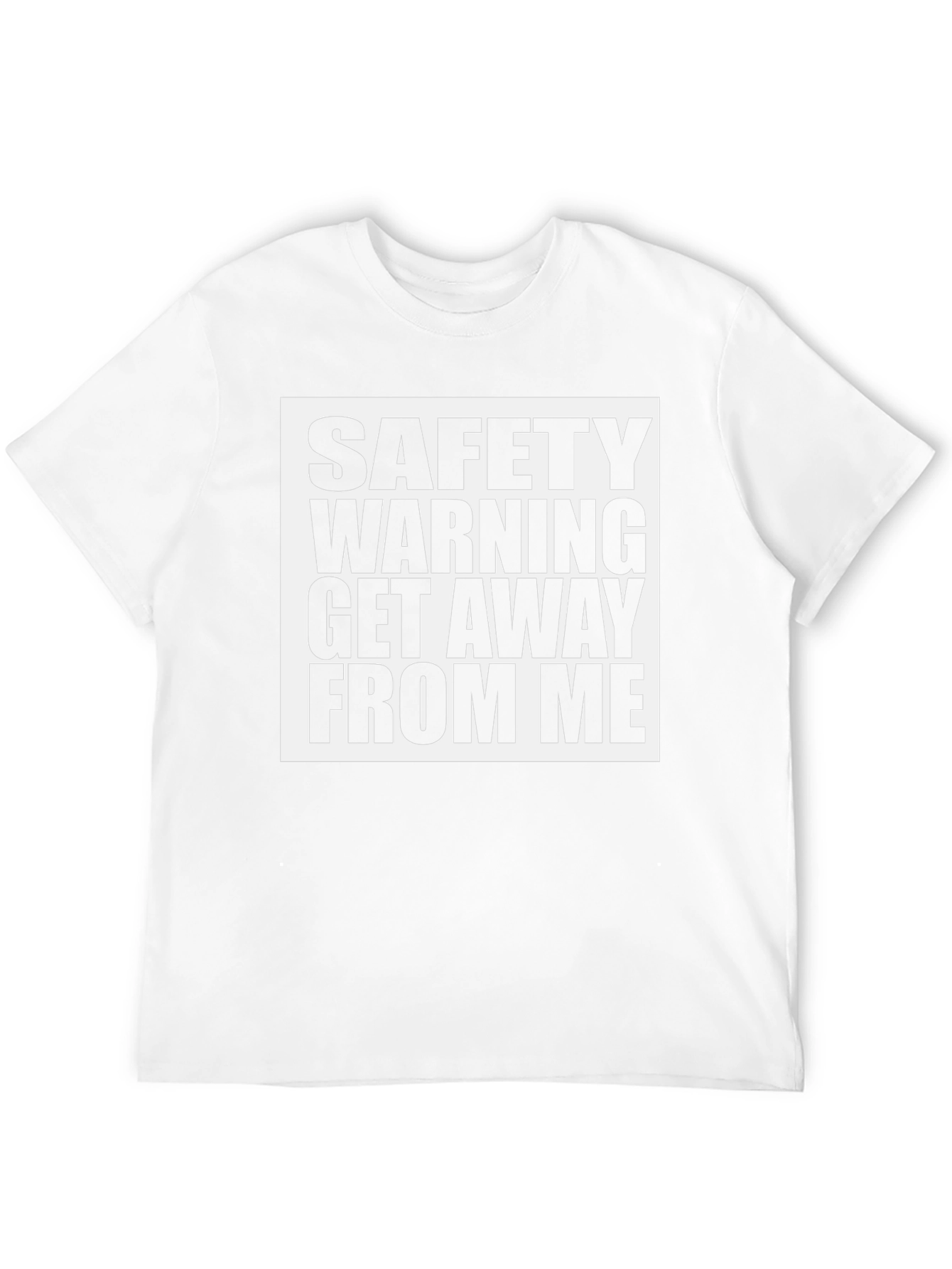 Safety Warning Graphic Tee