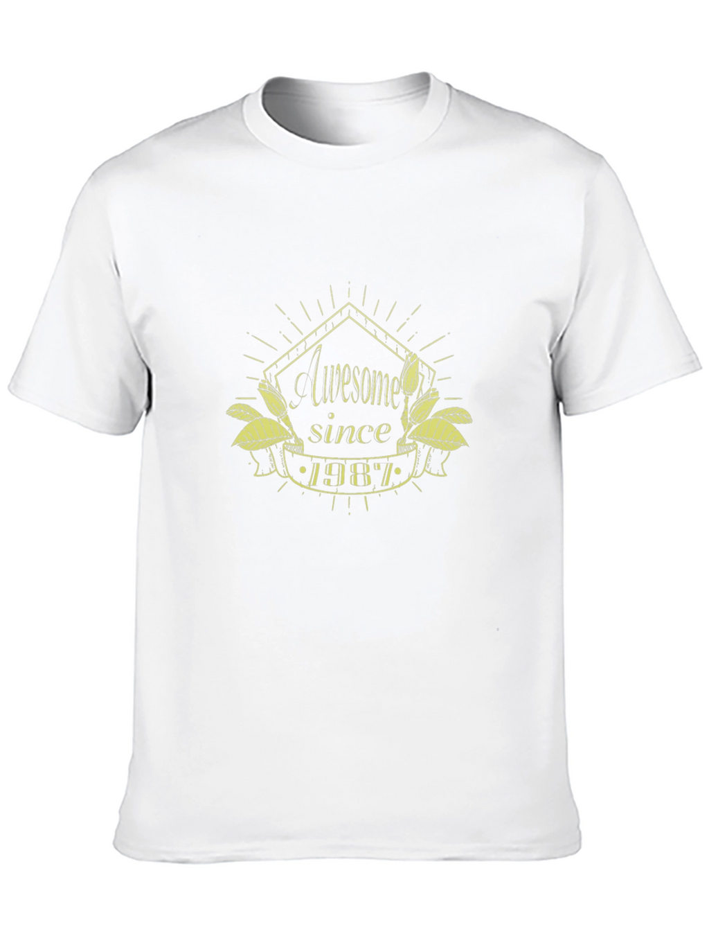 Awesome Since 1987 Black T-Shirt