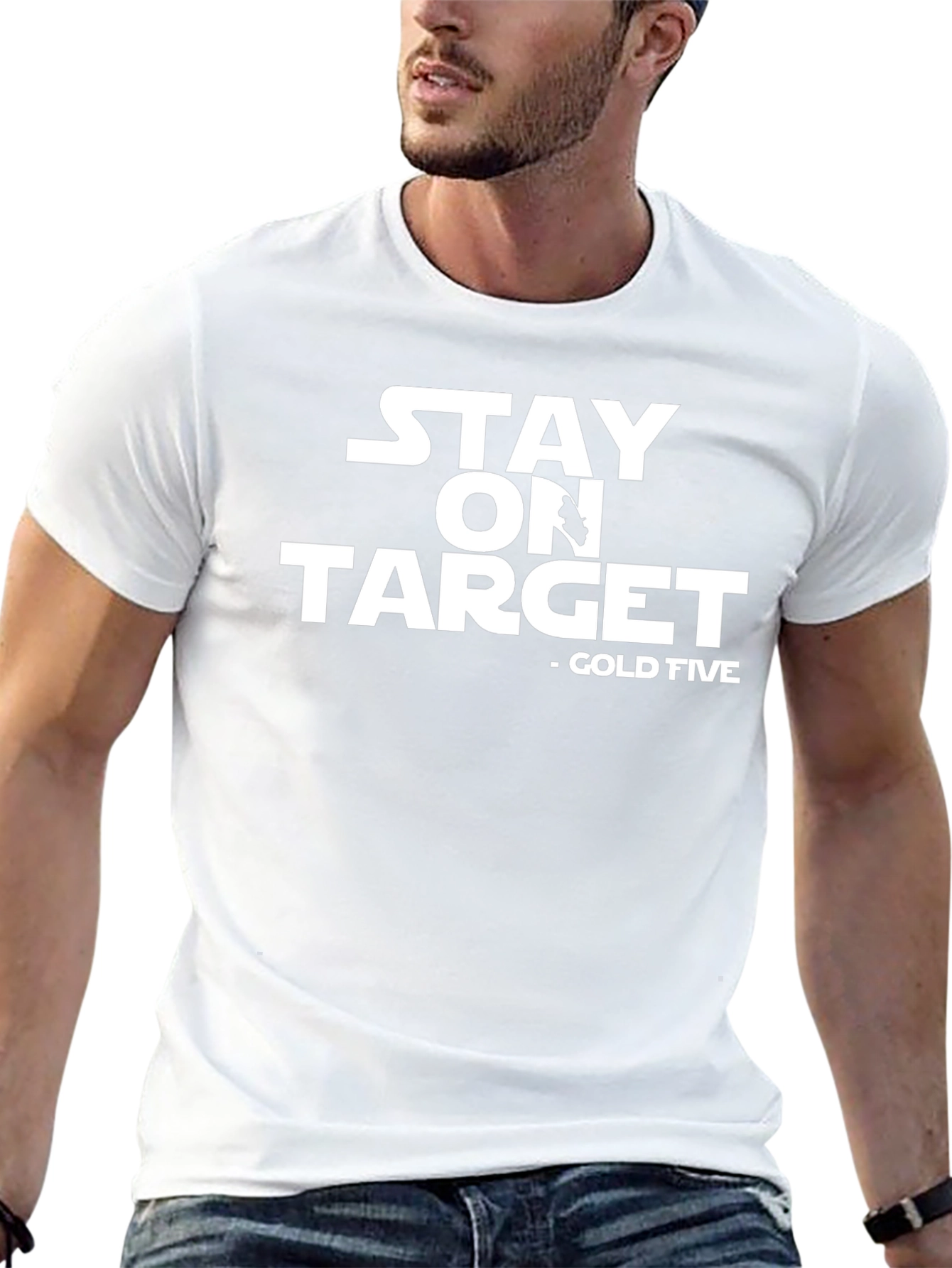 Stay On Target T-Shirt - Gold Five