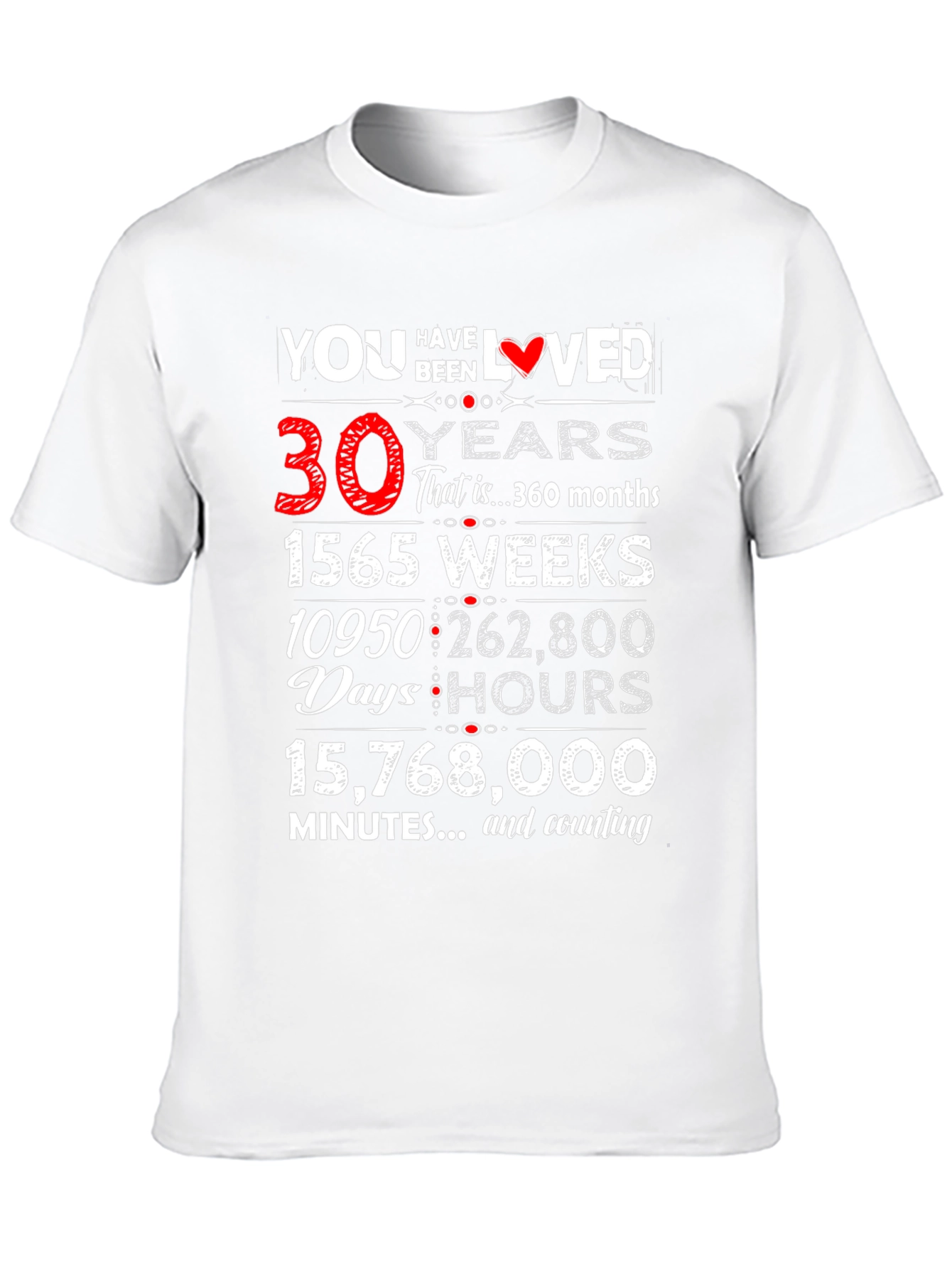 30th Birthday Loved T-Shirt