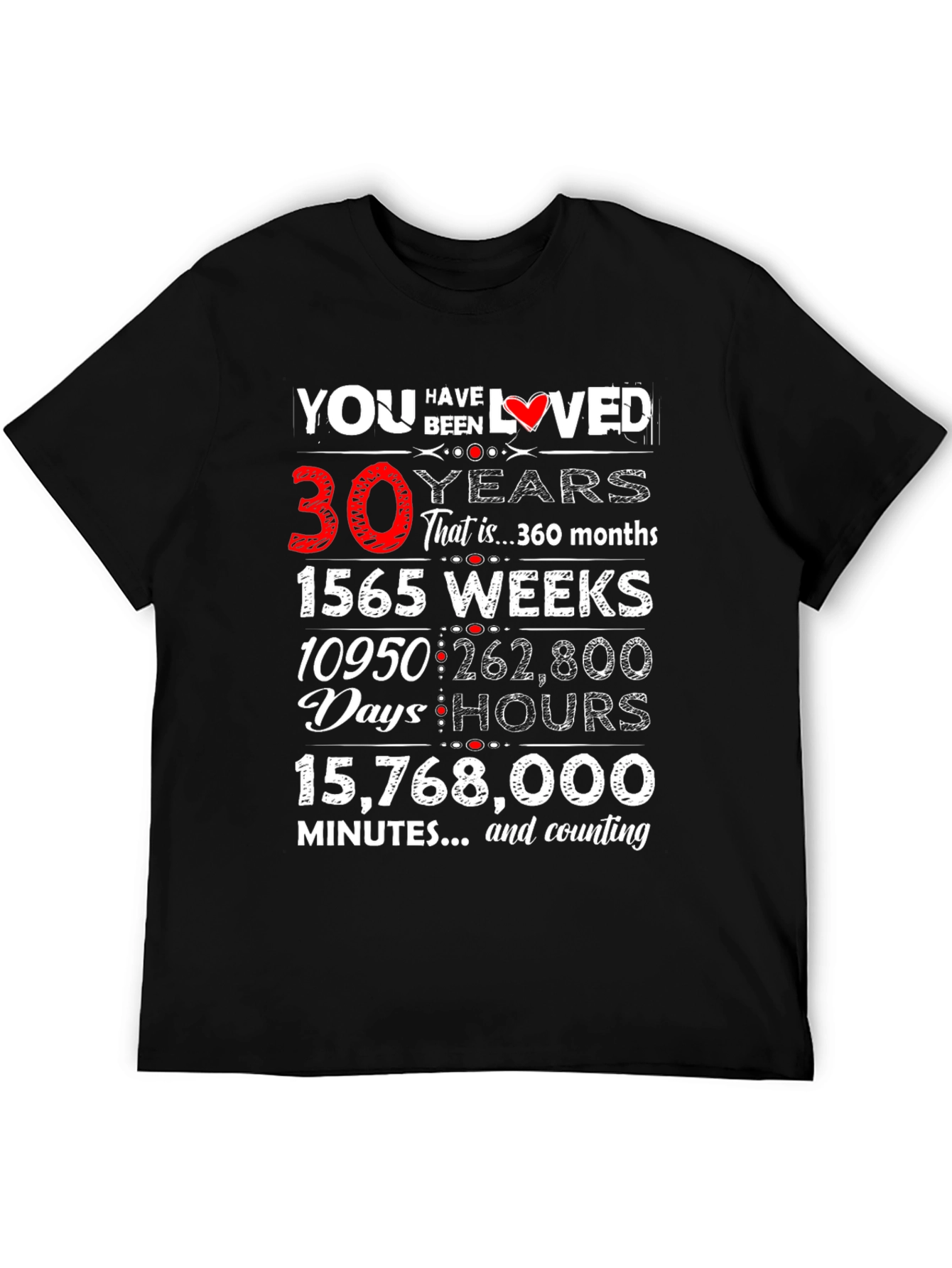 30th Birthday Loved T-Shirt