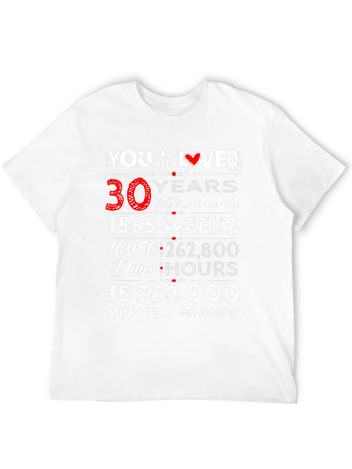 30th Birthday Loved T-Shirt