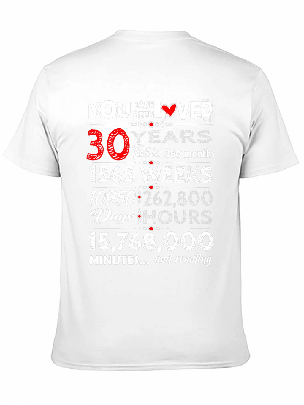 30th Birthday Loved T-Shirt