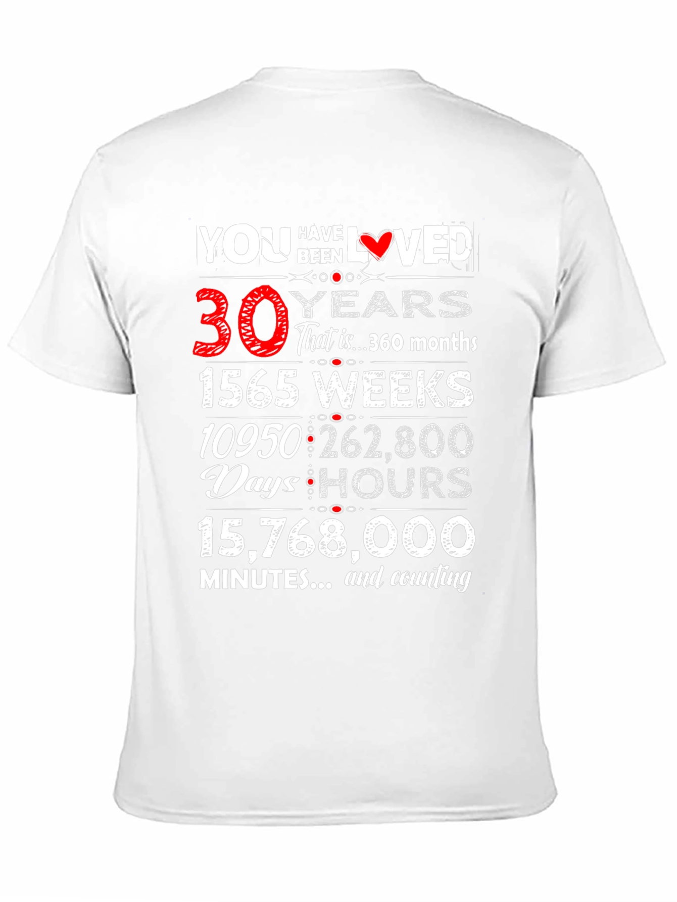 30th Birthday Loved T-Shirt