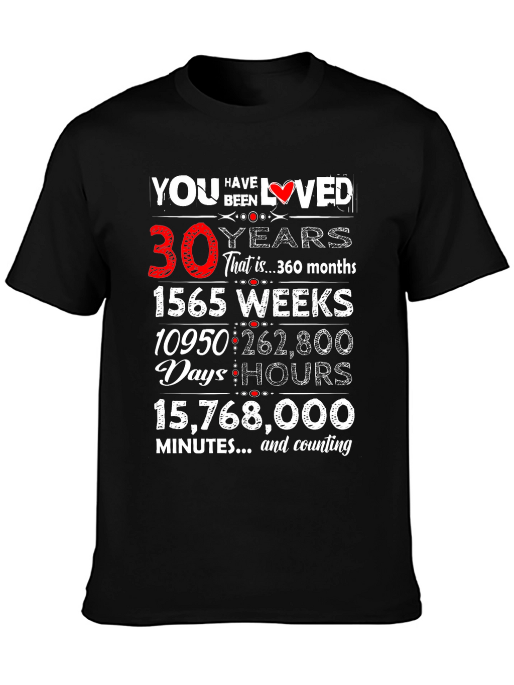 30th Birthday Loved T-Shirt