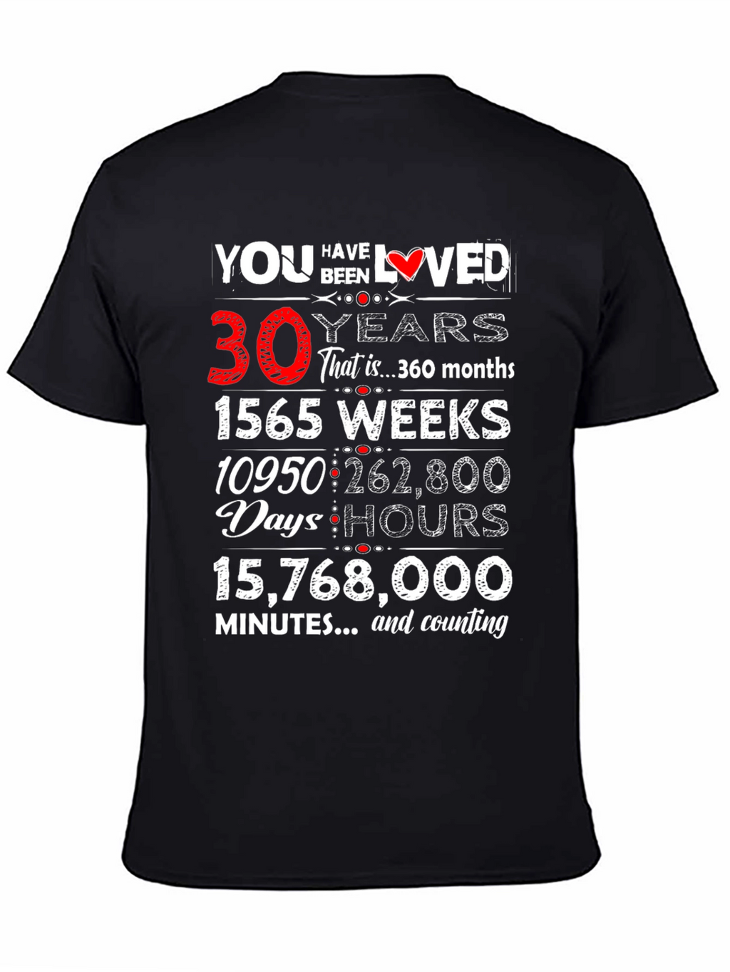 30th Birthday Loved T-Shirt