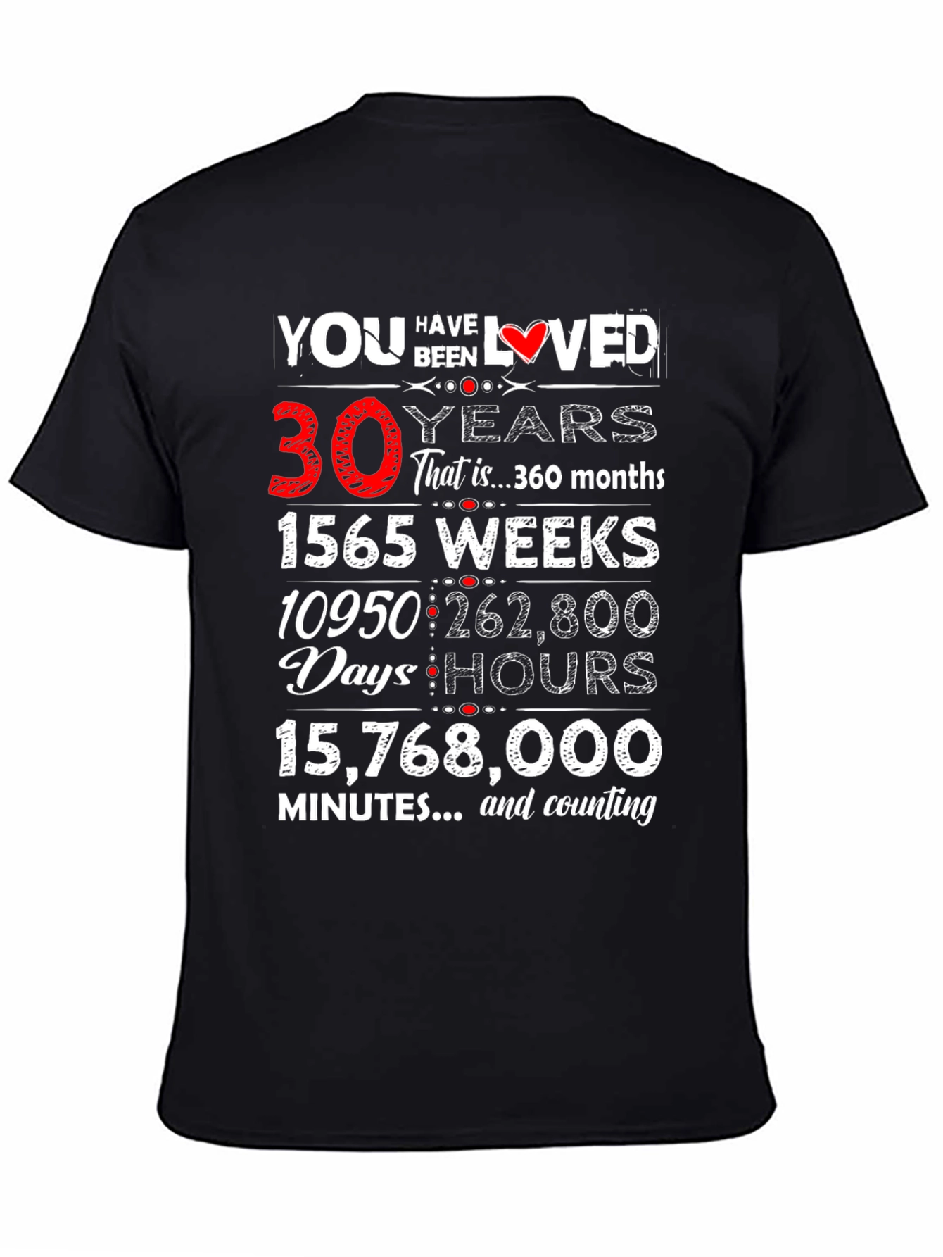 30th Birthday Loved T-Shirt
