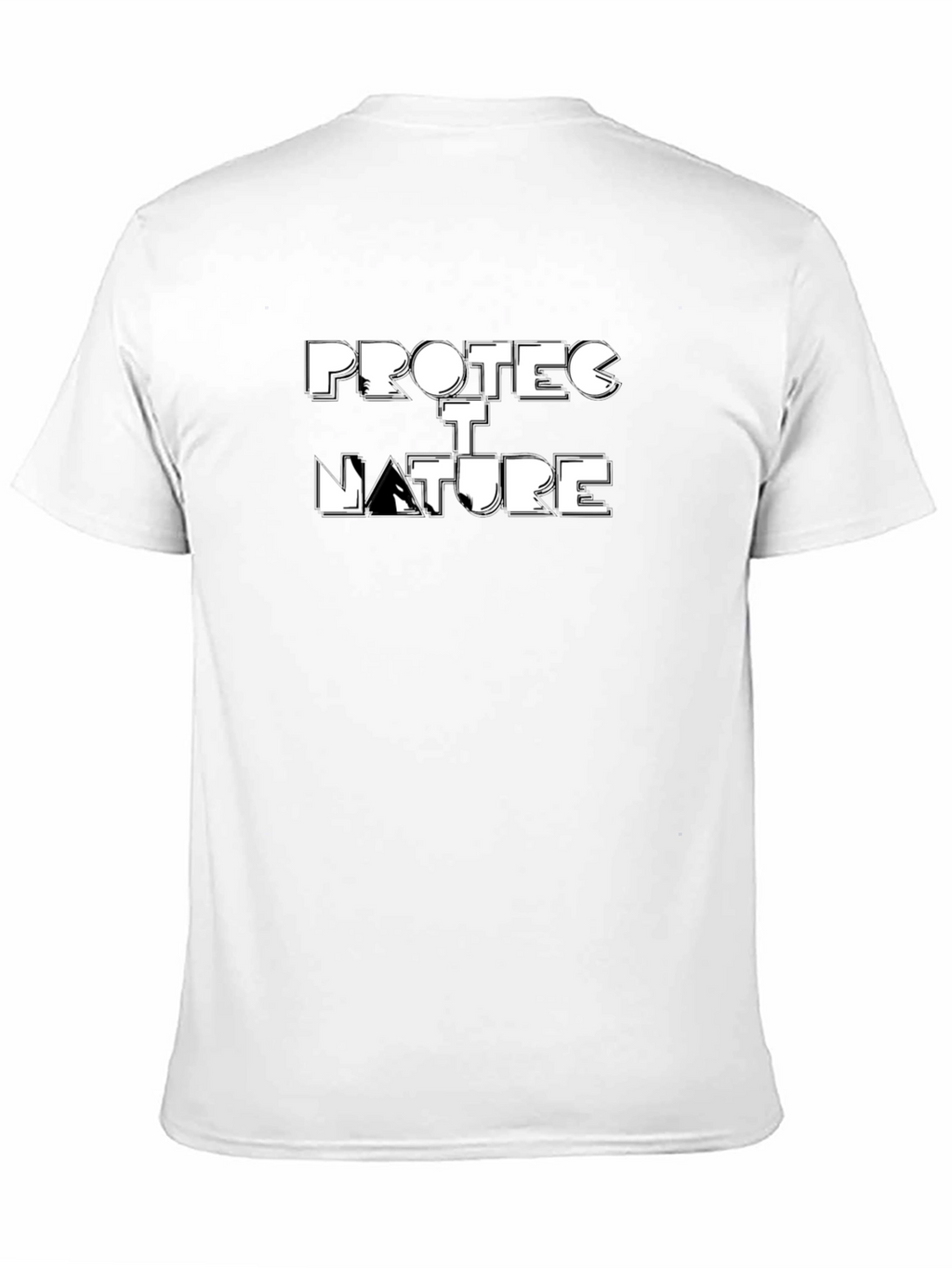 Protect Nature Graphic Tee - Black Casual Shirt