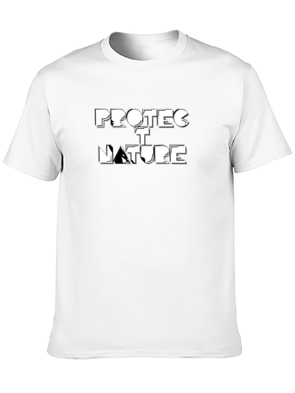 Protect Nature Graphic Tee - Black Casual Shirt