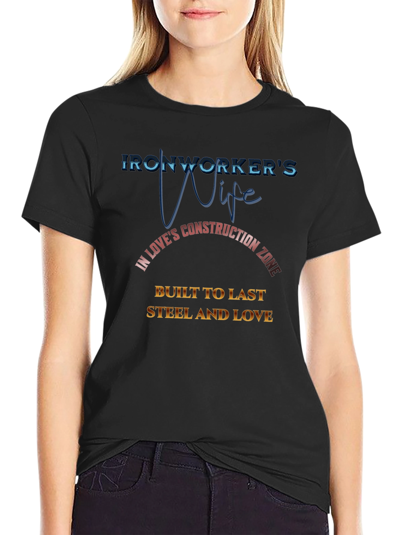 Ironworkers Wife Graphic T-Shirt