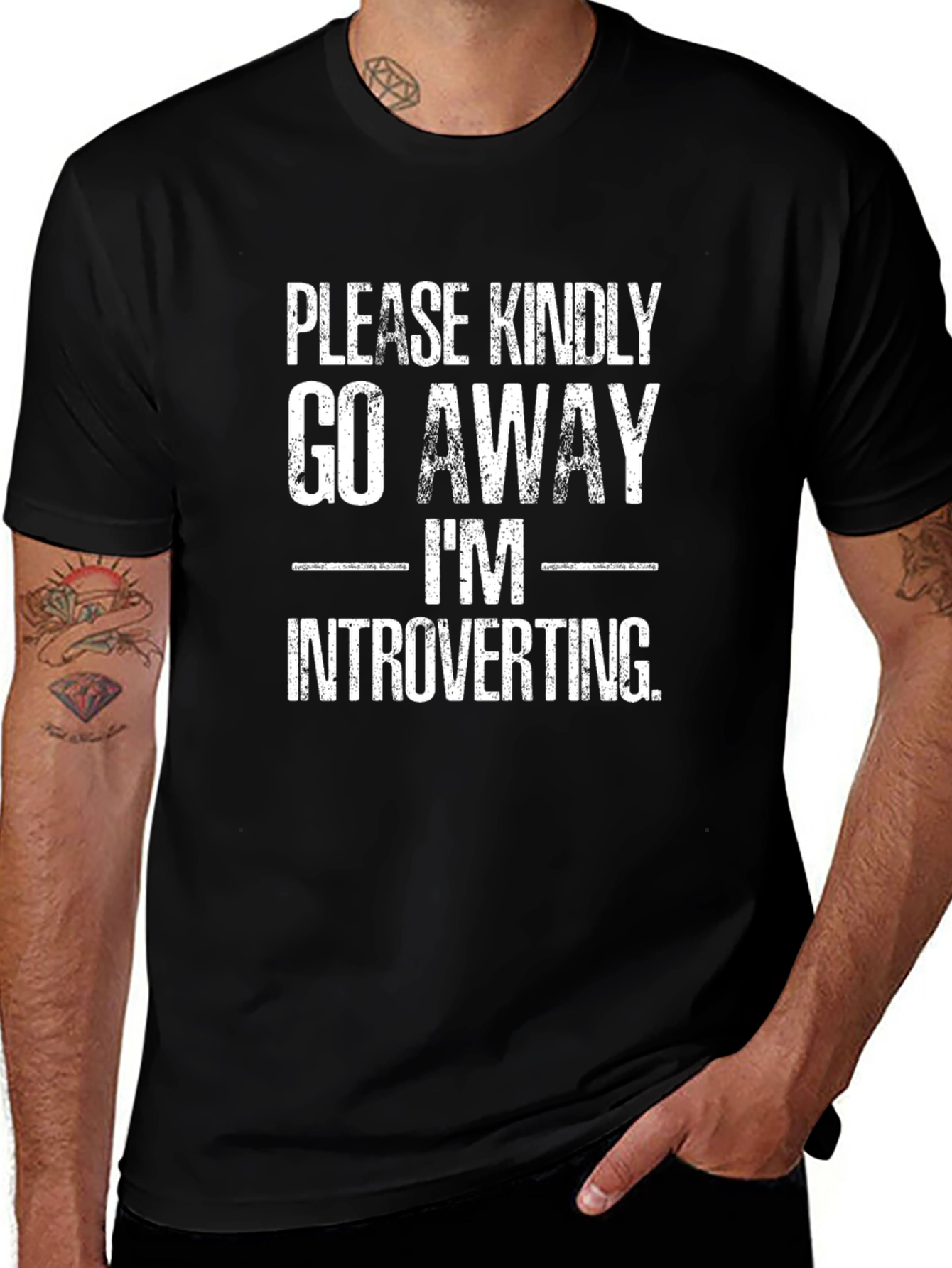 Introvert T-Shirt - Please Kindly Go Away