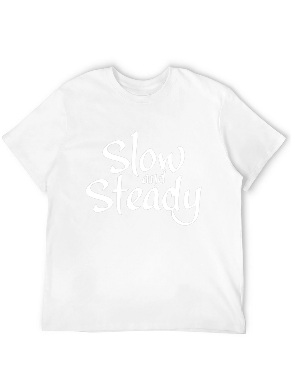 Slow and Steady Graphic T-Shirt - Casual Black Tee