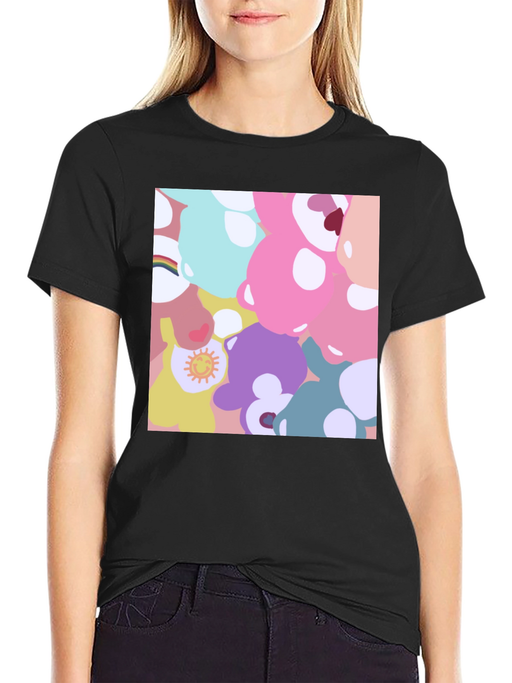 Care Bears Inspired Graphic T-Shirt