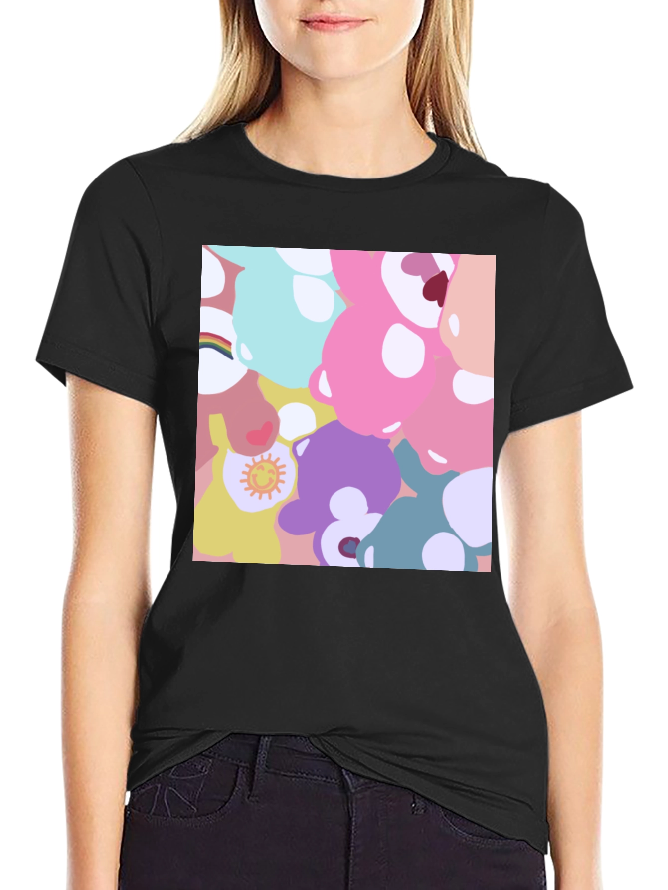 Care Bears Inspired Graphic T-Shirt